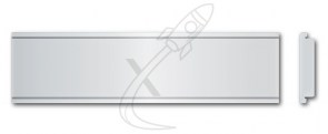 Briefkastenschild Keller 67 x 14.5 Alu